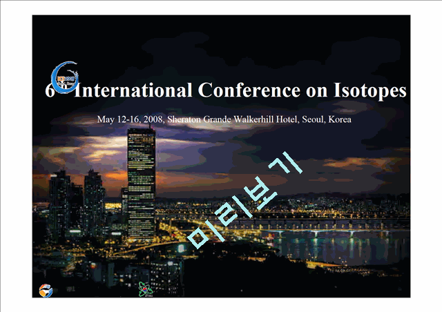 International Conference on Isotopes   (1 )